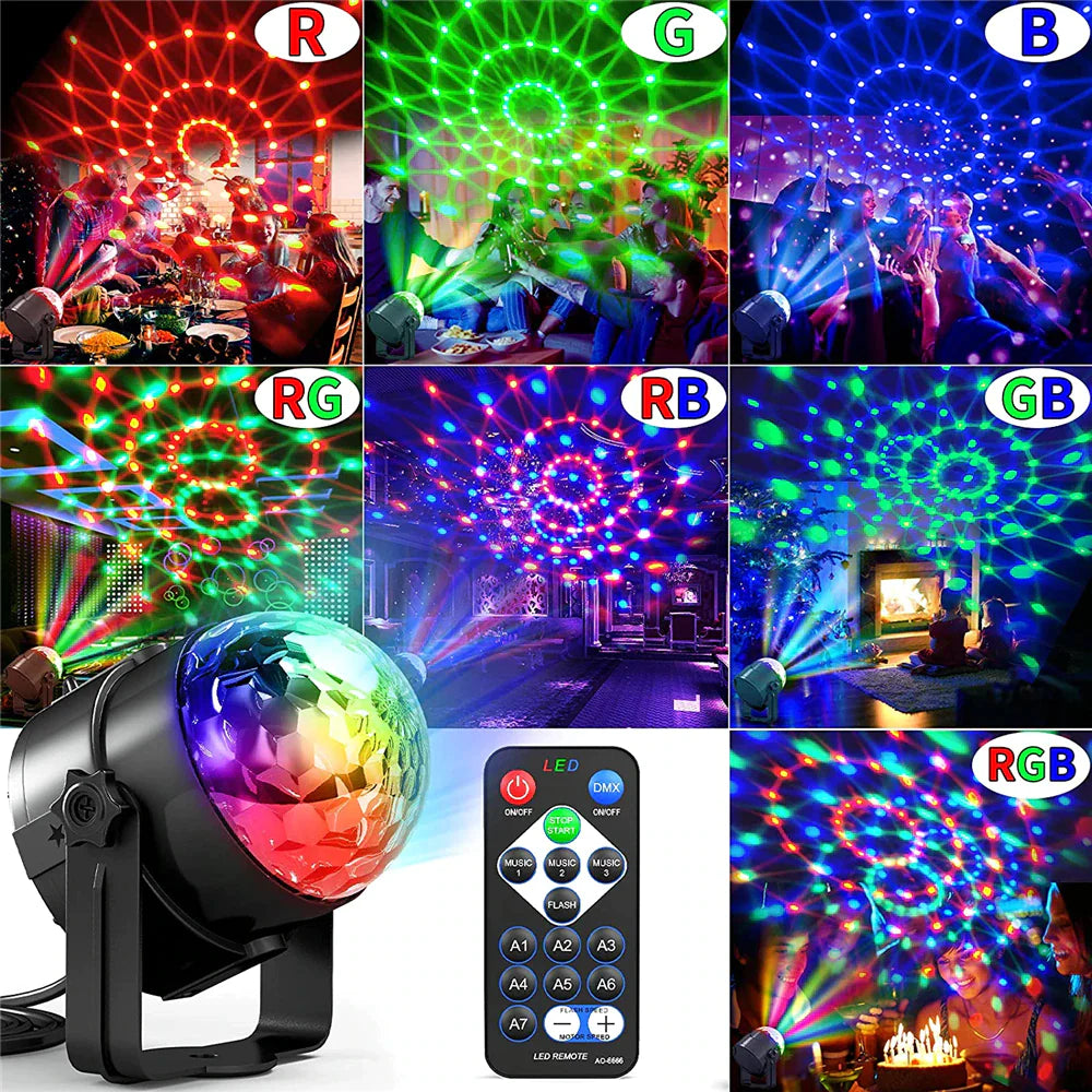 Disco Party Lights Strobe