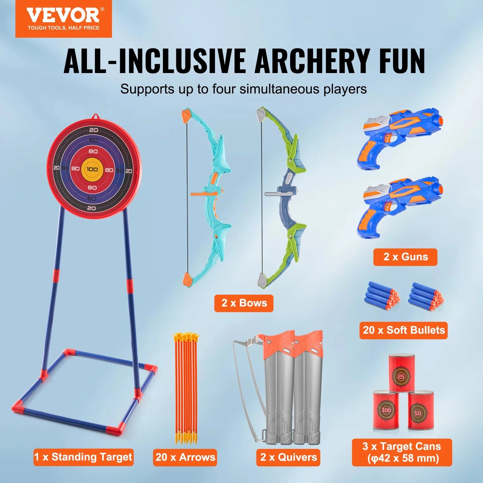 VEVOR Bow and Arrow Set for Kids