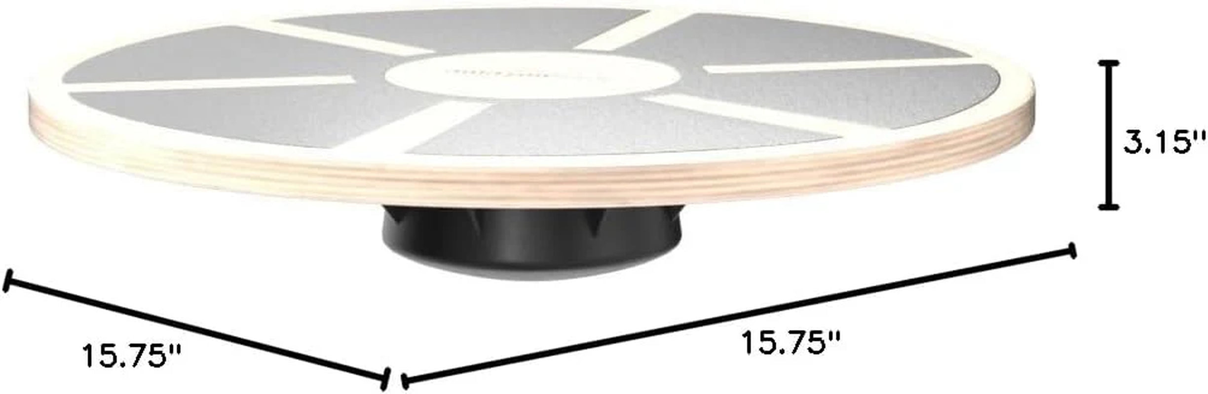 Wood Wobble Balance Trainer Board