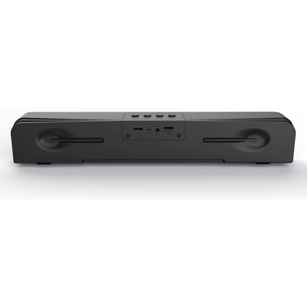 Supersonic Ultimate Soundbar Projector Combo with Built-In Bluetooth and RGB LED Lights