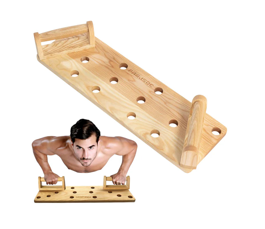 Solid Wooden Push up Stands 10 in 1,Push up Board,Portable Gym Accessories, Strength Training Equipment, Original Patent Design – Home Workout Equipment,For Men and Women