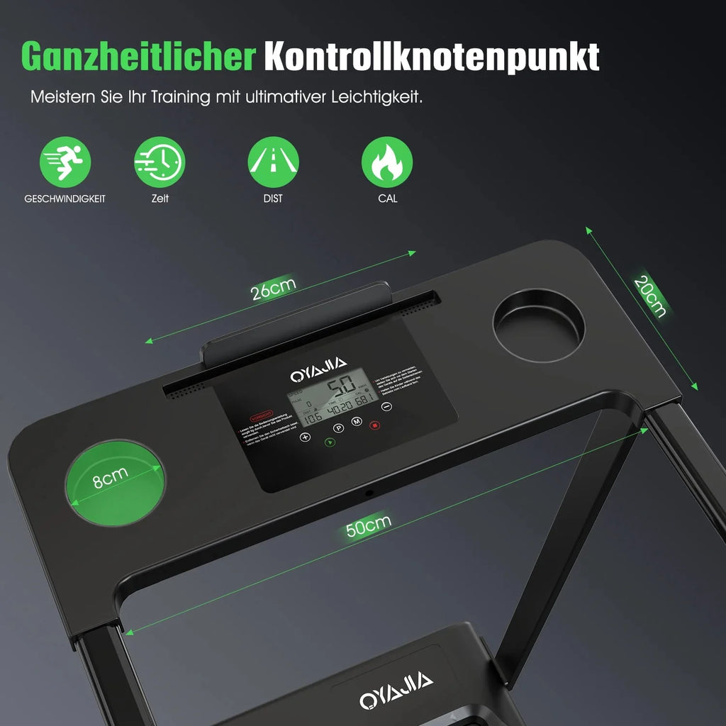 Treadmill Walking Pad for Home 3In1 Folding under Desk Treadmill 2.5HP Smart Walking Treadmill with APP & LED Display