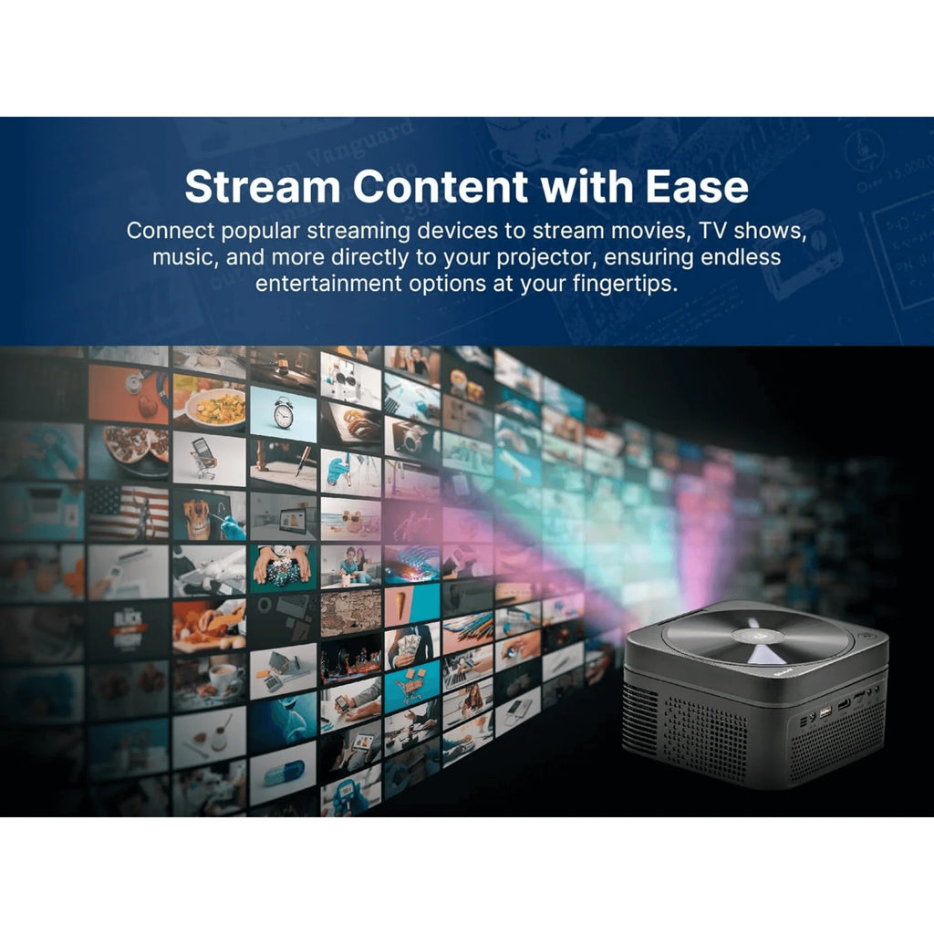 Emerson 120" Home Theater LCD Projector with Built-In DVD Player