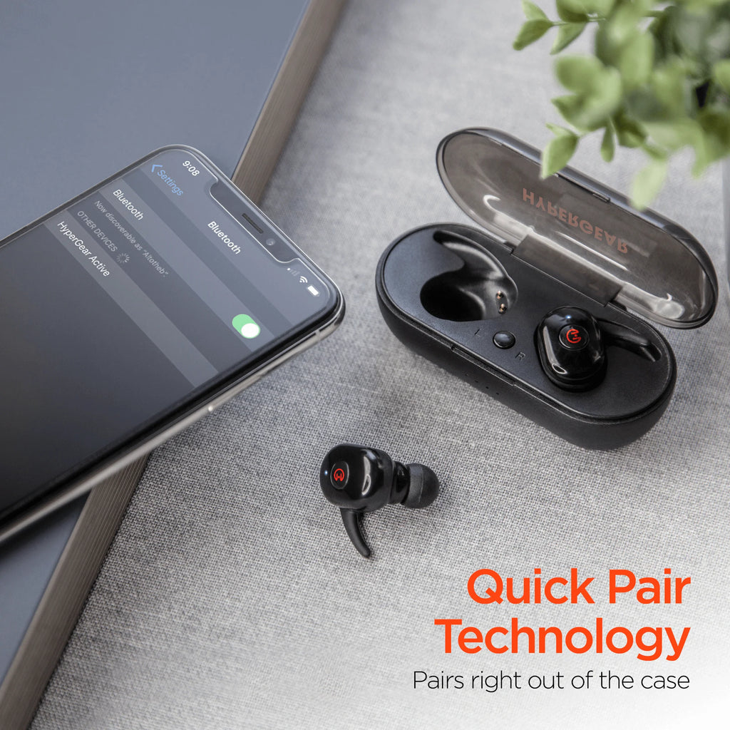 Hypergear Active True Wireless Earbuds with USB-C Connector